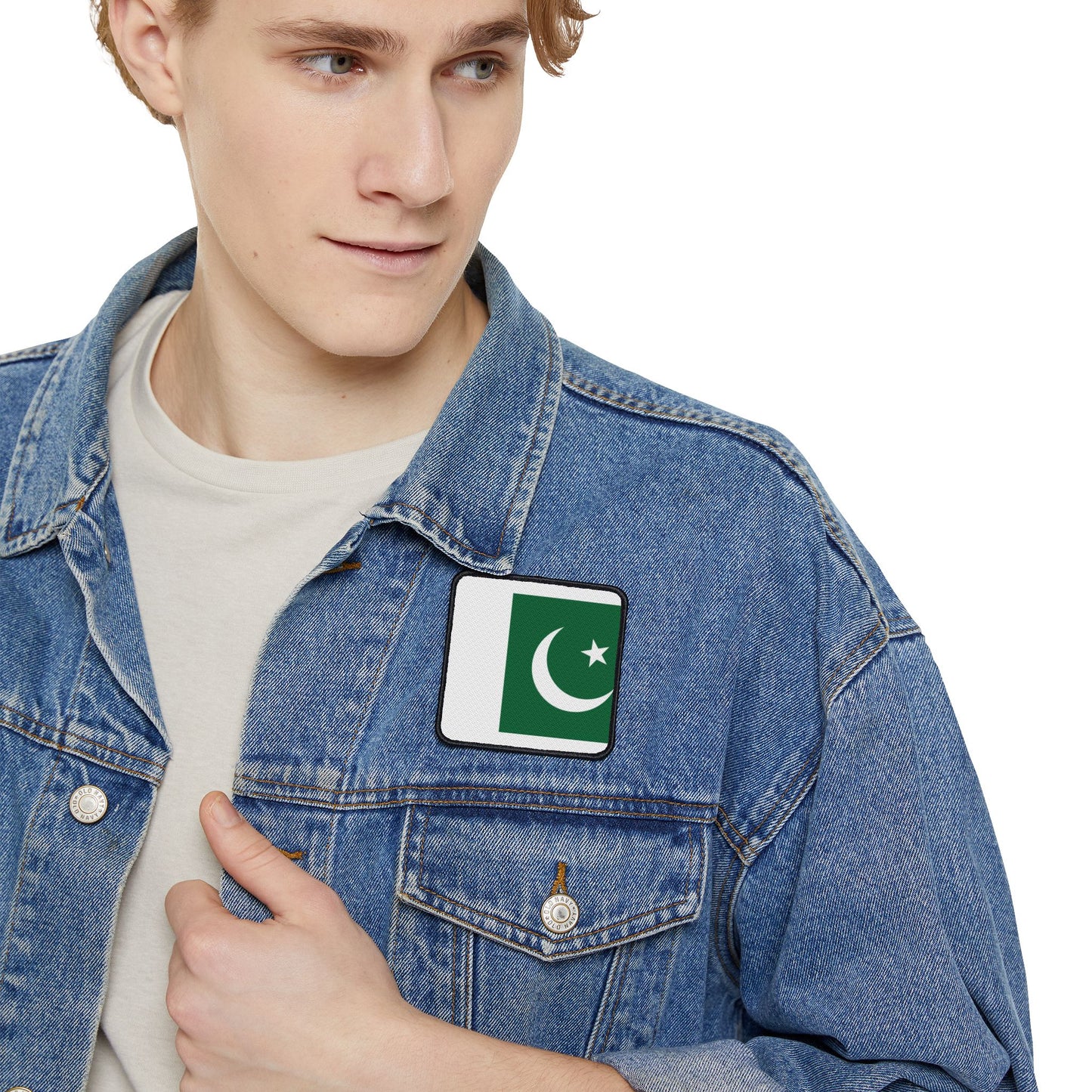 Flag Village Pakistan Flag Embroidery Iron-On Patches