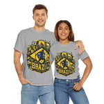 Flag Village Brazil Sporting Flag T-SHIRT Heavy Cotton Tee BRA0011