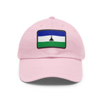 Flag Village Lesotho Flag Hat Cap with Leather Patch