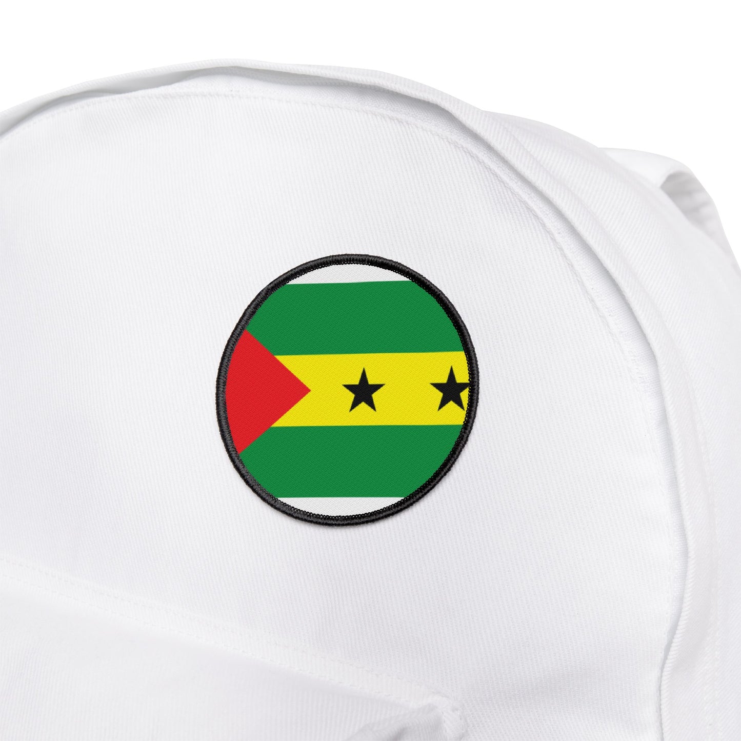 Flag Village Sao Tome And Principe Flag Embroidery Iron-On Patches