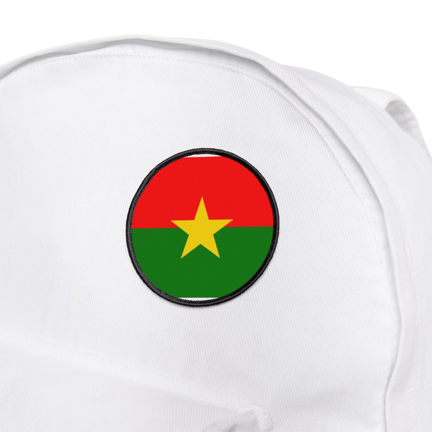 Flag Village Burkina Faso Flag Embroidery Iron-On Patches