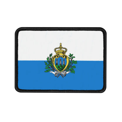 Flag Village San Marino Flag Embroidery Iron-On Patches