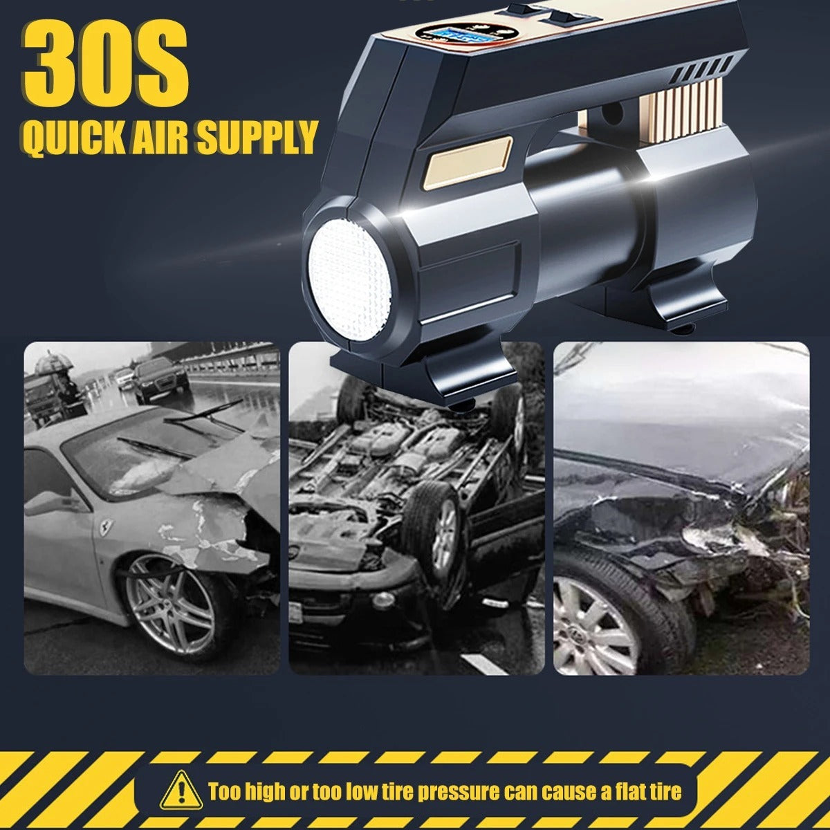 Flag Village Auto Tools Car air pump