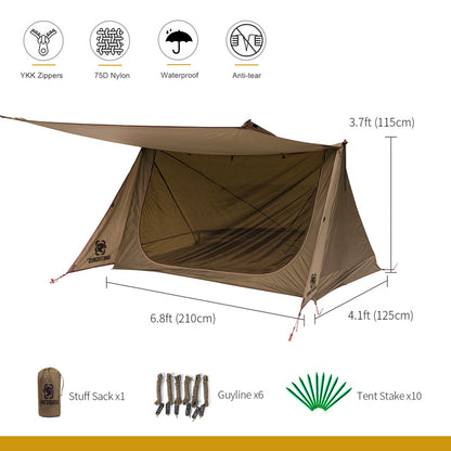 Flag Village Portable Jungle Camping Gear For Outdoor Camping