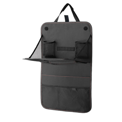 Flag Village Auto Tools Car Seat Back Storage Bag Car Organizer Bag Foldable Dining Table Tray Travel Storage Bag Car Interior Accessories