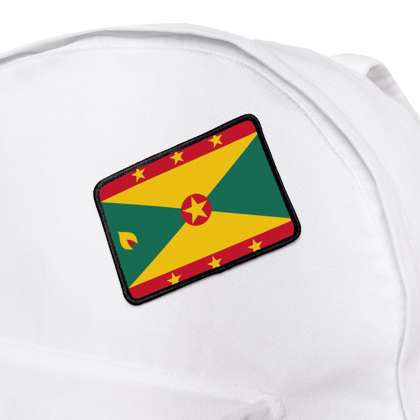 Flag Village Grenada Flag Embroidery Iron-On Patches