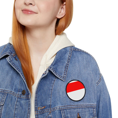 Flag Village Indonesia Flag Embroidery Iron-On Patches