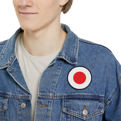 Flag Village Japan Flag Embroidery Iron-On Patches