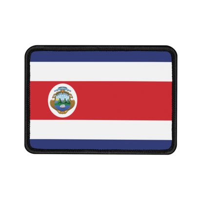 Flag Village Costa Rica Flag Embroidery Iron-On Patches