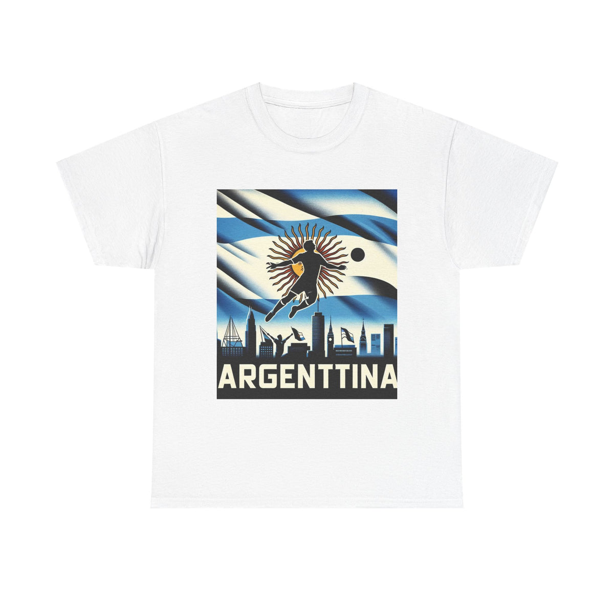 Flag Village Argentina National Flag T-Shirt