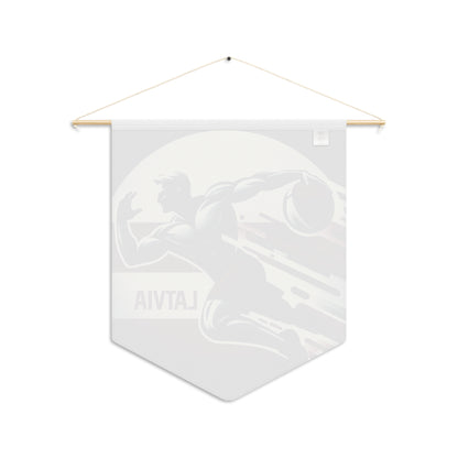 Flag Village Latvia Flag Pennant Sporting Home Wall decoration LVA0002
