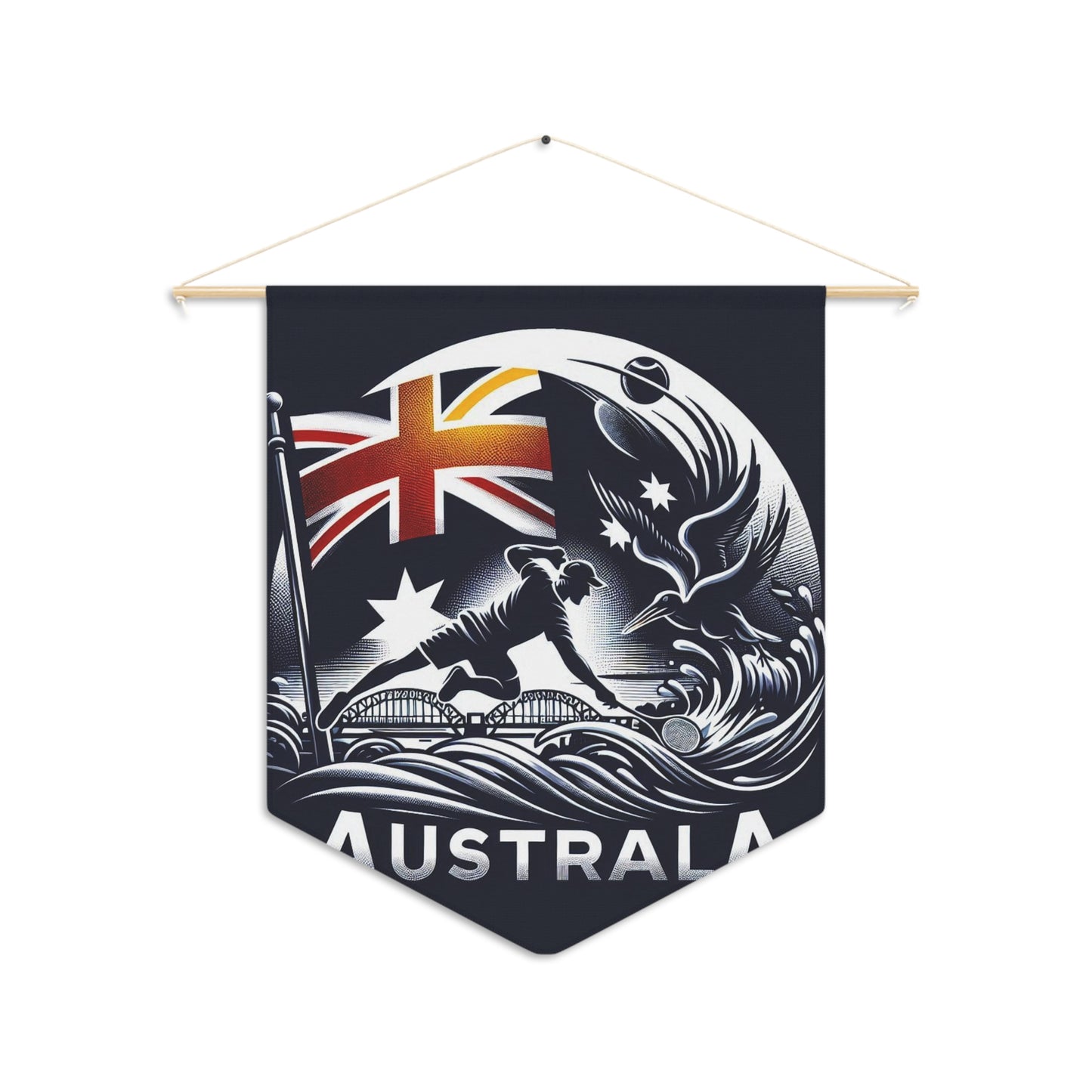 Flag Village Australia Flag Pennant Sporting Home Wall decoration AUS0002
