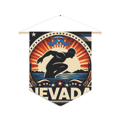 Flag Village Nevada State Flag Pennant Sporting Home Wall decoration NV0002