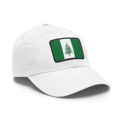 Flag Village Norfolk Island Flag Hat Cap with Leather Patch