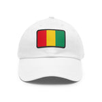 Flag Village Guinea Flag Hat Cap with Leather Patch