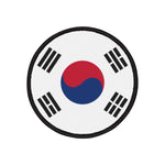 Flag Village South Korea Flag Embroidery Iron-On Patches