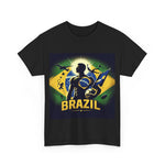 Flag Village Brazil Sporting Flag T-SHIRT Heavy Cotton Tee BRA0012