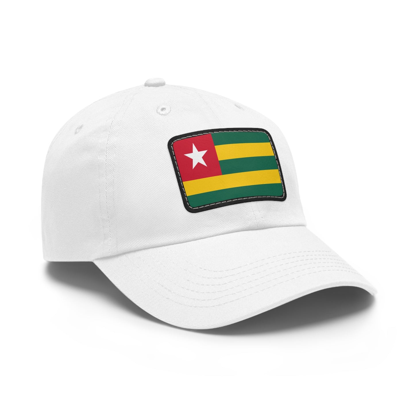 Flag Village Togo Flag Hat Cap with Leather Patch