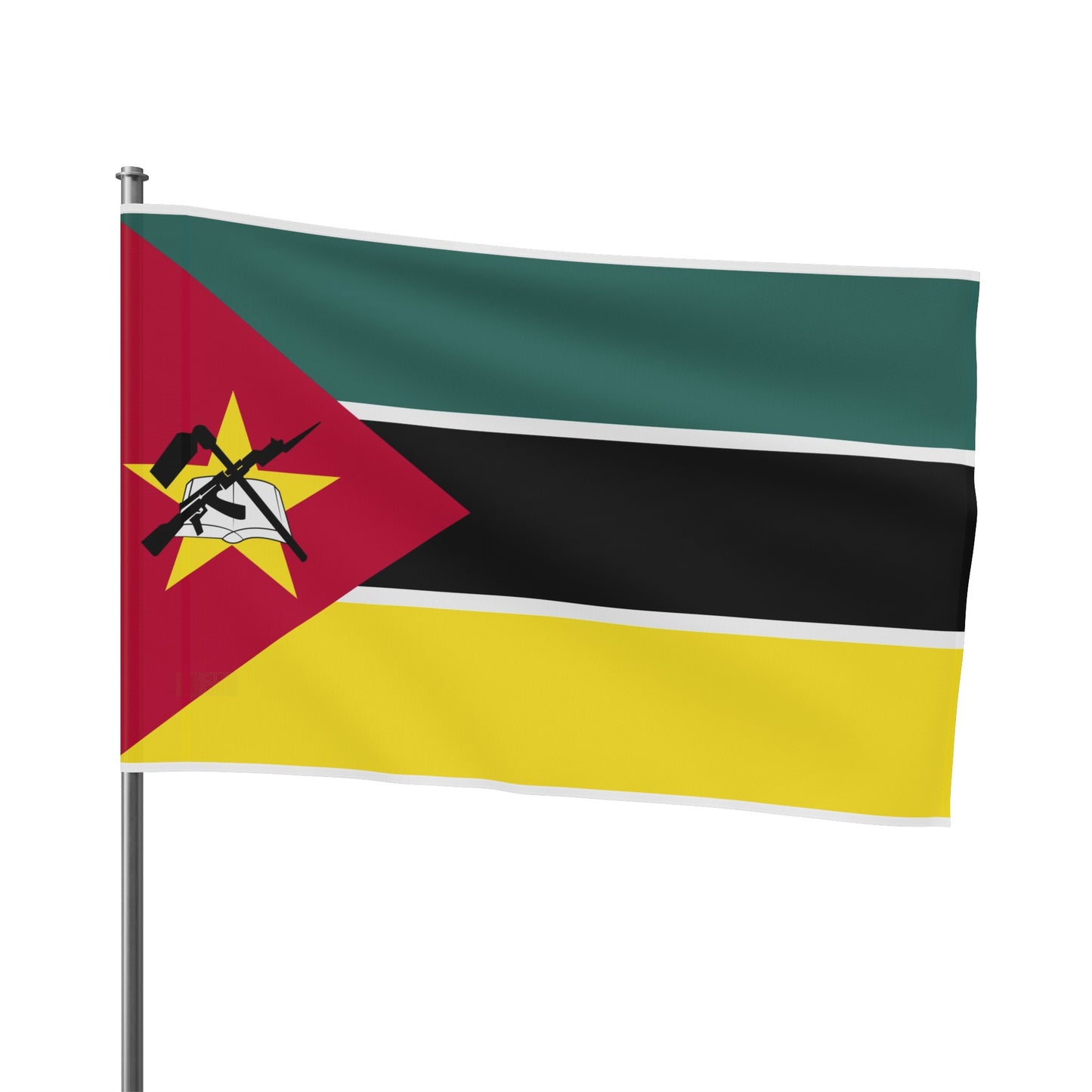 Flag Village Mozambique Flag 18" x 12" / 36" x 24" / 60" x 36"