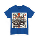 Flag Village UK Vintage Car Flag T-SHIRT Heavy Cotton Tee UK0003