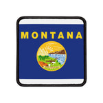 Flag Village Montana State Flag Embroidery Iron-On Patches