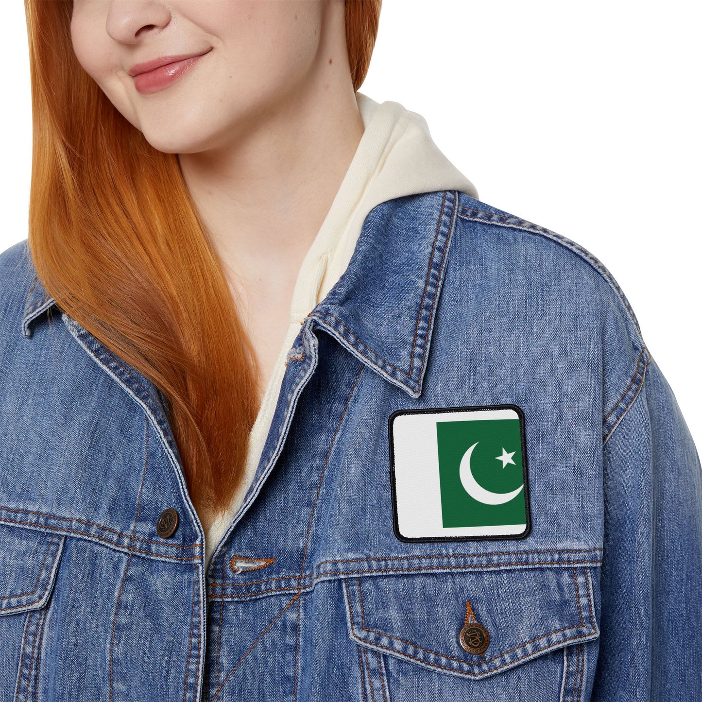 Flag Village Pakistan Flag Embroidery Iron-On Patches