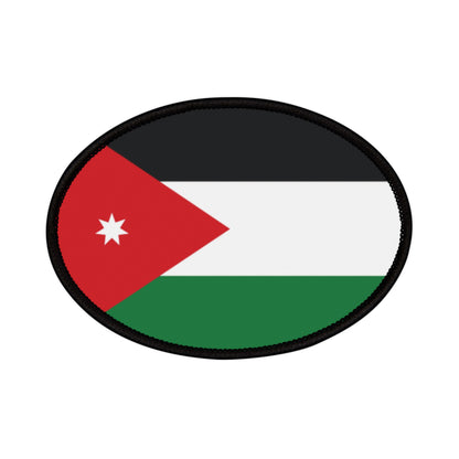 Flag Village Jordan Flag Embroidery Iron-On Patches