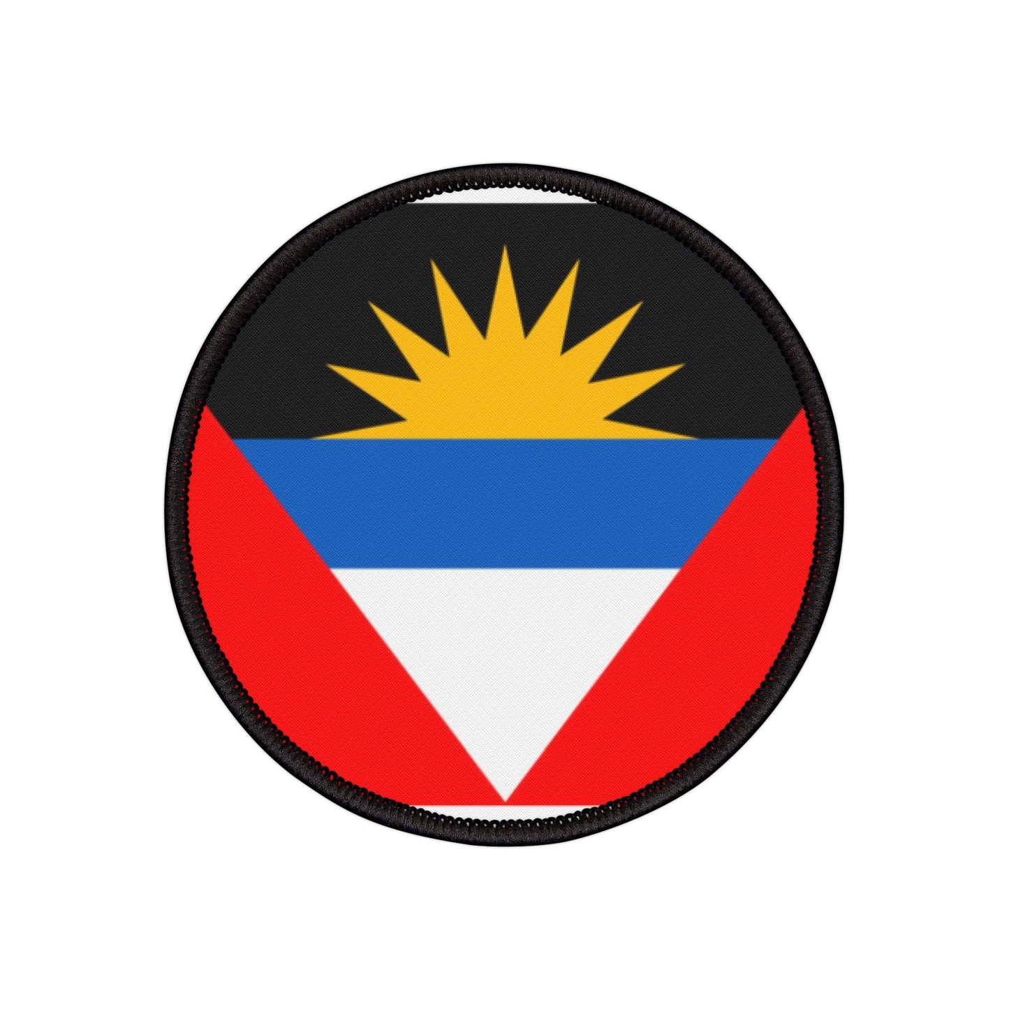 Flag Village Antigua And Barbuda Flag Embroidery Iron-On Patches