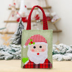 Flag Village Christmas felt cloth gift box non-woven bag