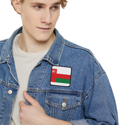 Flag Village Oman Flag Embroidery Iron-On Patches