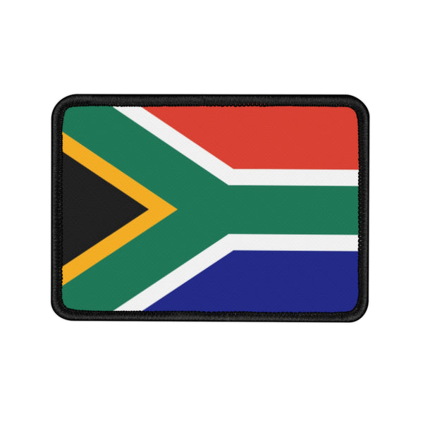 Flag Village South Africa State Flag Embroidered Iron-On Patch