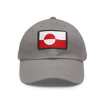 Flag Village Greenland Flag Hat Cap with Leather Patch