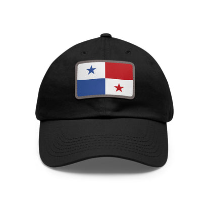 Flag Village Panama Flag Hat Cap with Leather Patch