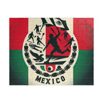 Flag Village Mexico Sporting Flag Puzzle