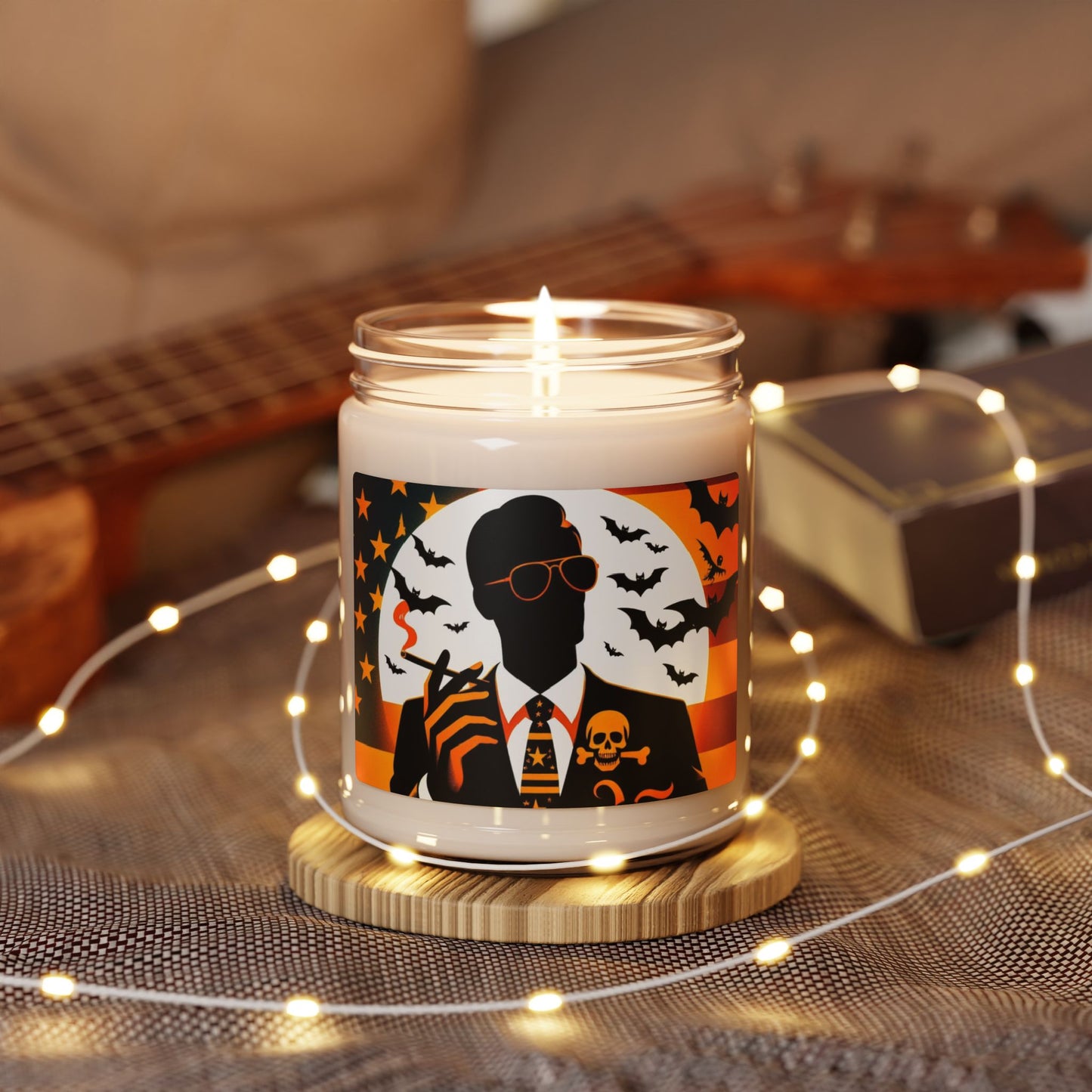 Flag Village Halloween Pretty Witch Scented Soy Candle, 9oz HW0053