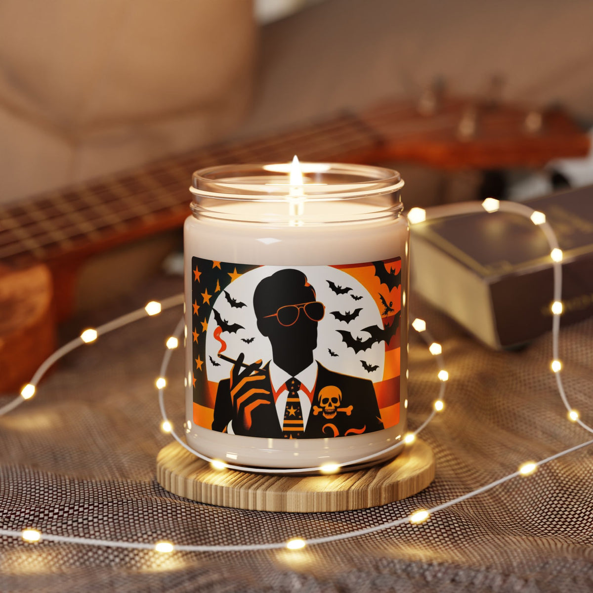 Flag Village Halloween Pretty Witch Scented Soy Candle, 9oz HW0053