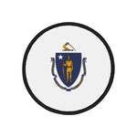 Flag Village Massachusetts State Flag Embroidery Iron-On Patches