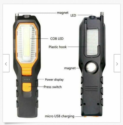 Flag Village Auto Tools Multifunctional COB Work Light Car Maintenance Light