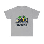 Flag Village Brazil Sporting Flag T-SHIRT Heavy Cotton Tee BRA0005