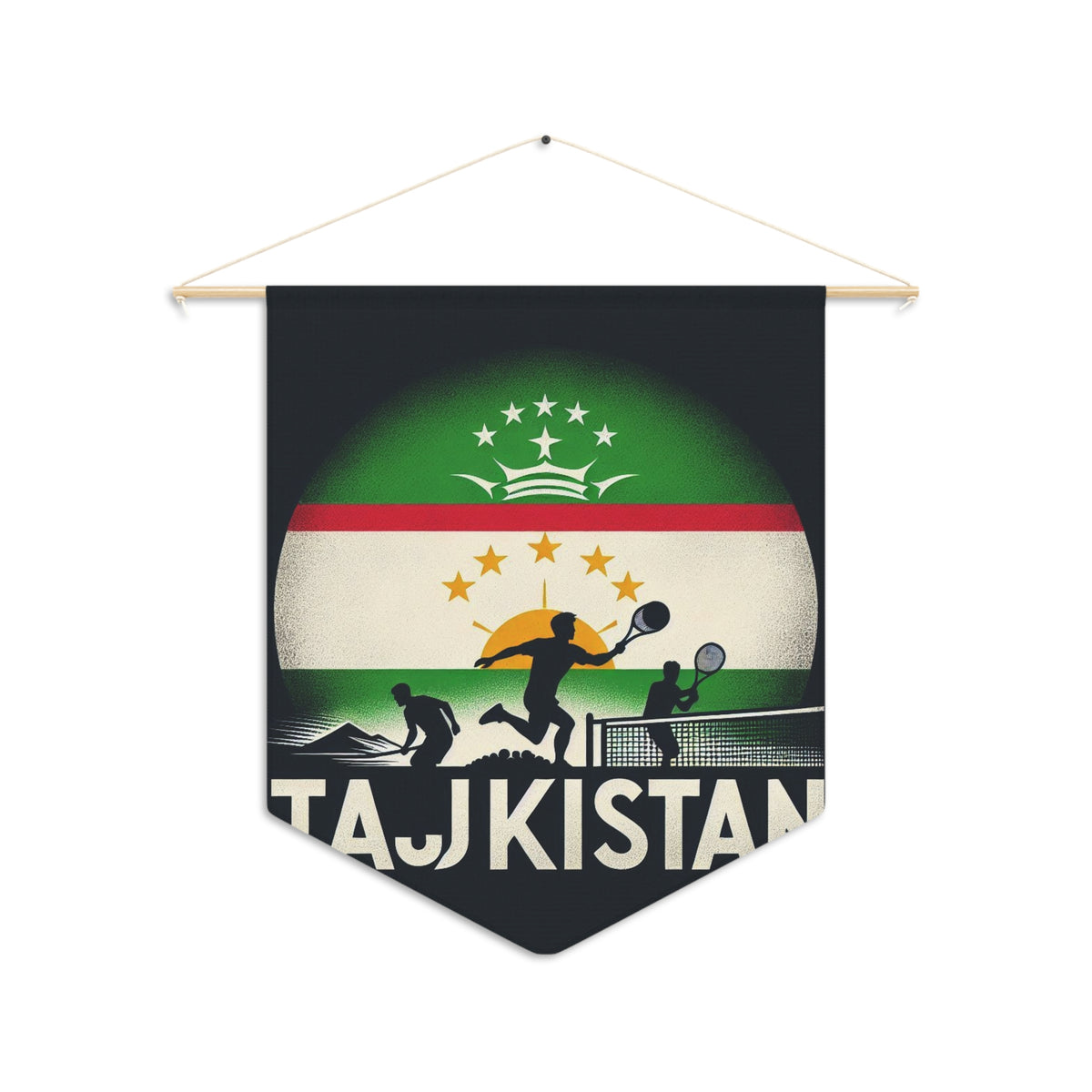 Flag Village Tajikistan Flag Pennant Sporting Home Wall decoration TJK0002