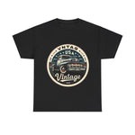 Flag Village USA Vintage Car Flag T-SHIRT Heavy Cotton Tee USA0013