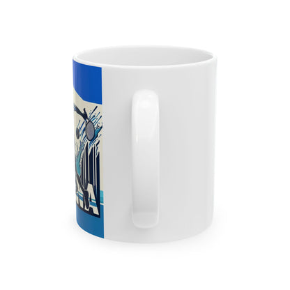 Flag Village Slovenia Sporting Flag Ceramic Coffee Mug 11oz SVN0007