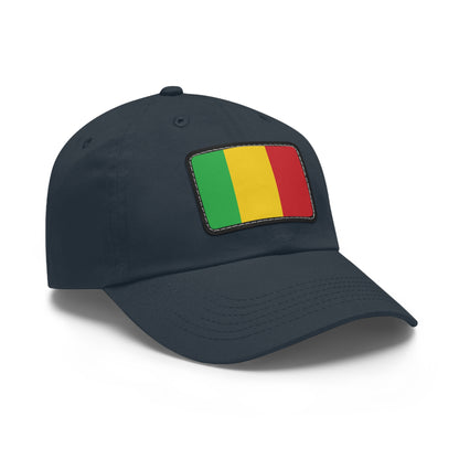 Flag Village Mali Flag Hat Cap with Leather Patch