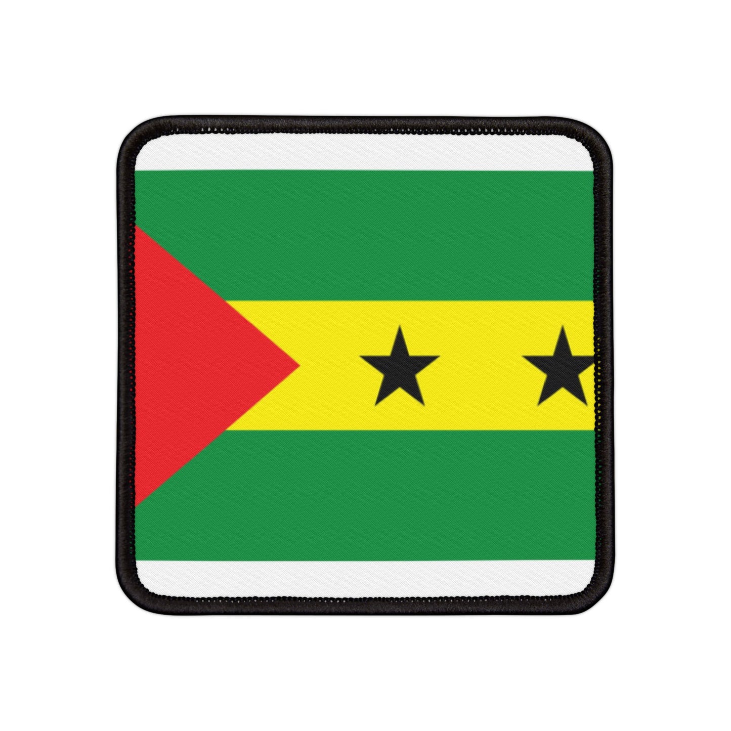 Flag Village Sao Tome And Principe Flag Embroidery Iron-On Patches