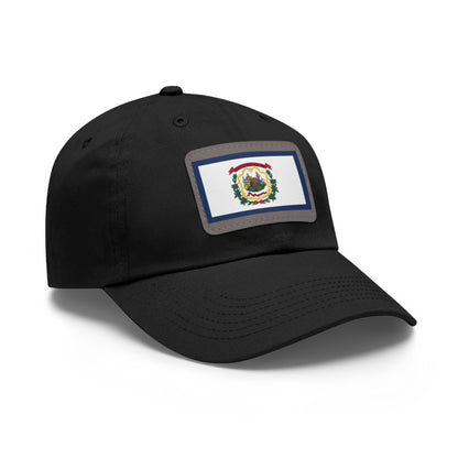 Flag Village USA West Virginia State Flag Hat Cap with Leather Patch