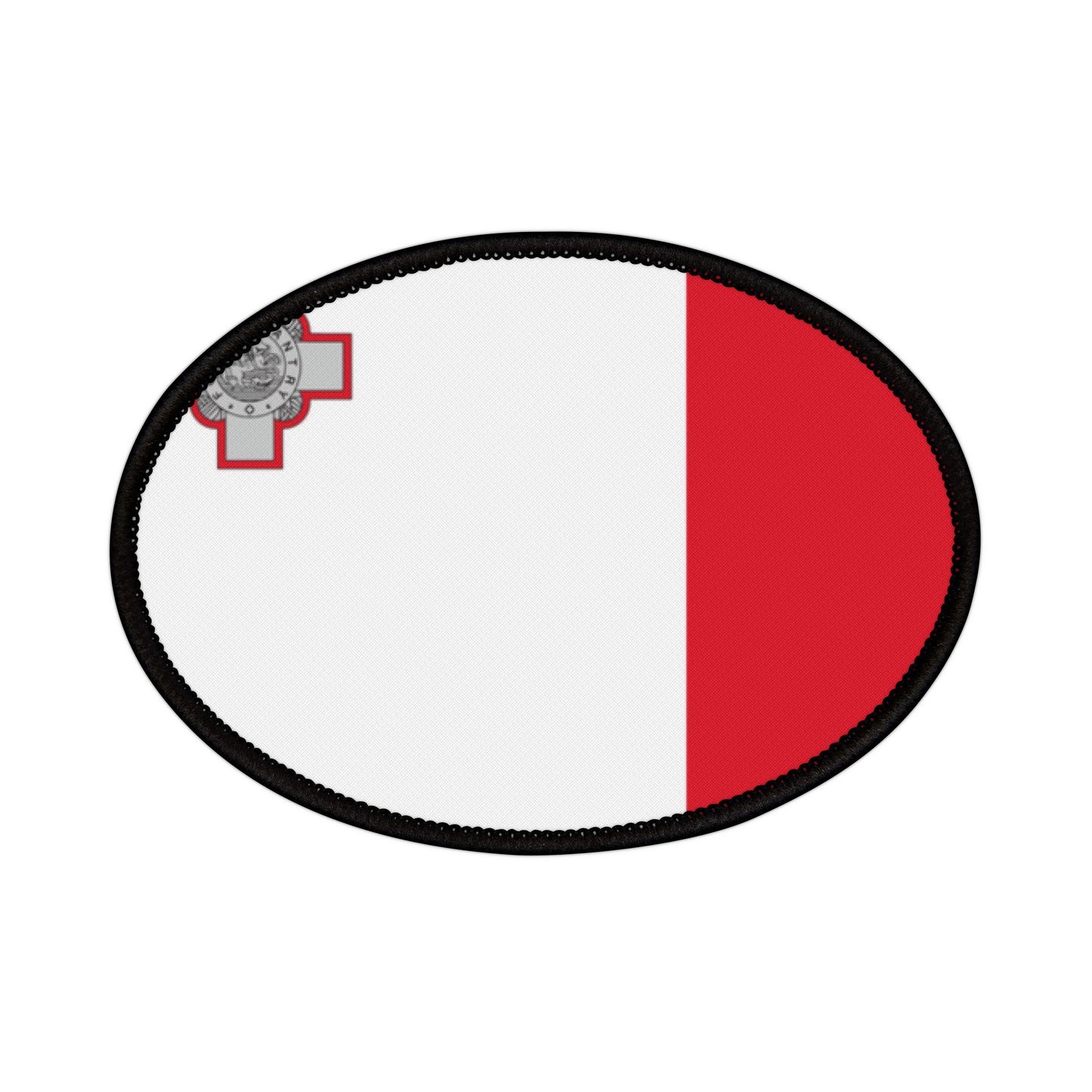 Flag Village Malta Flag Embroidery Iron-On Patches