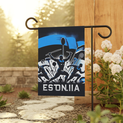 Flag Village Estonia Flag Sporting Garden & House Banner EST0003