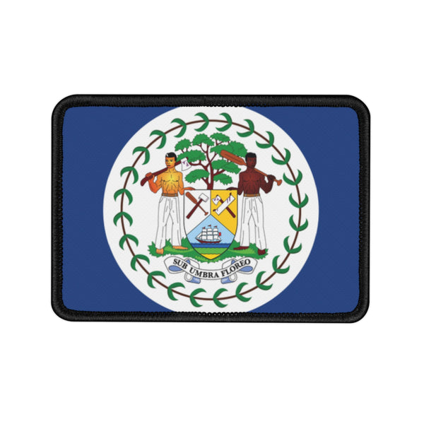 Flag Village Belize State Flag Embroidered Iron-On Patch