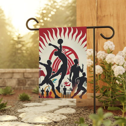 Flag Village Kyrgyzstan Flag Sporting Garden & House Banner KGZ0002