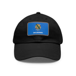 Flag Village USA Oklahoma State Flag Hat Cap with Leather Patch